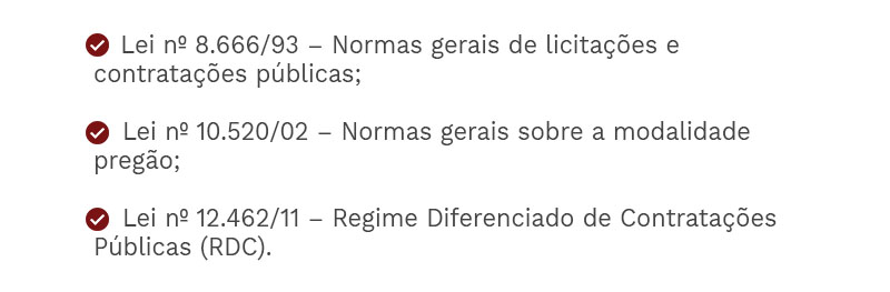 Nova Lei de Licitações: confira quais são as mudanças